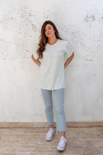 Camiseta Slim Vertigo Verde Claro Mujer- Westsouls