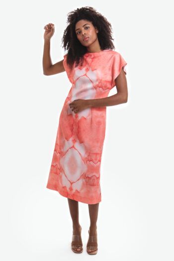 FUGA – Vestido Midi Tierra