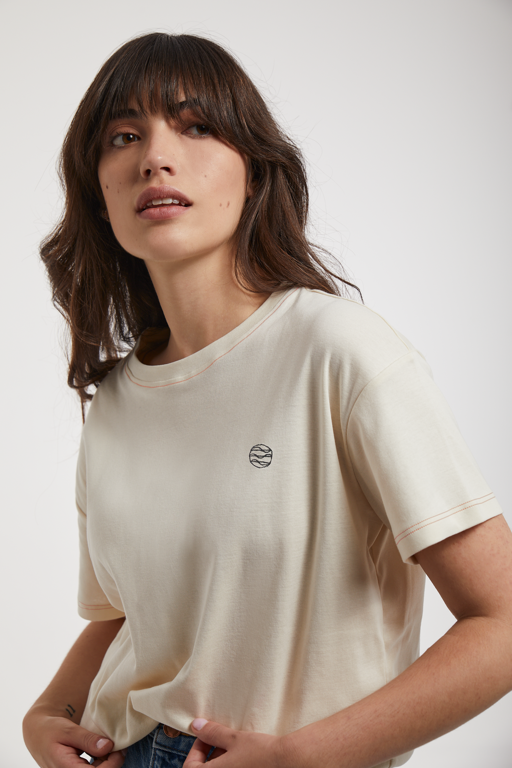 T-shirt Ivory Dead Stock- Ocean Born