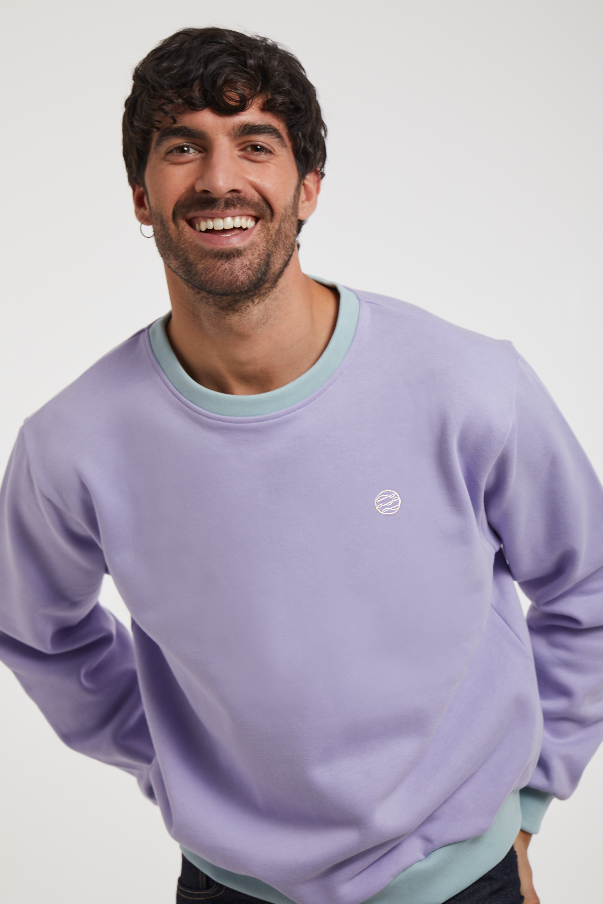 Sudadera lavanda Dead Stock – Ocean Born