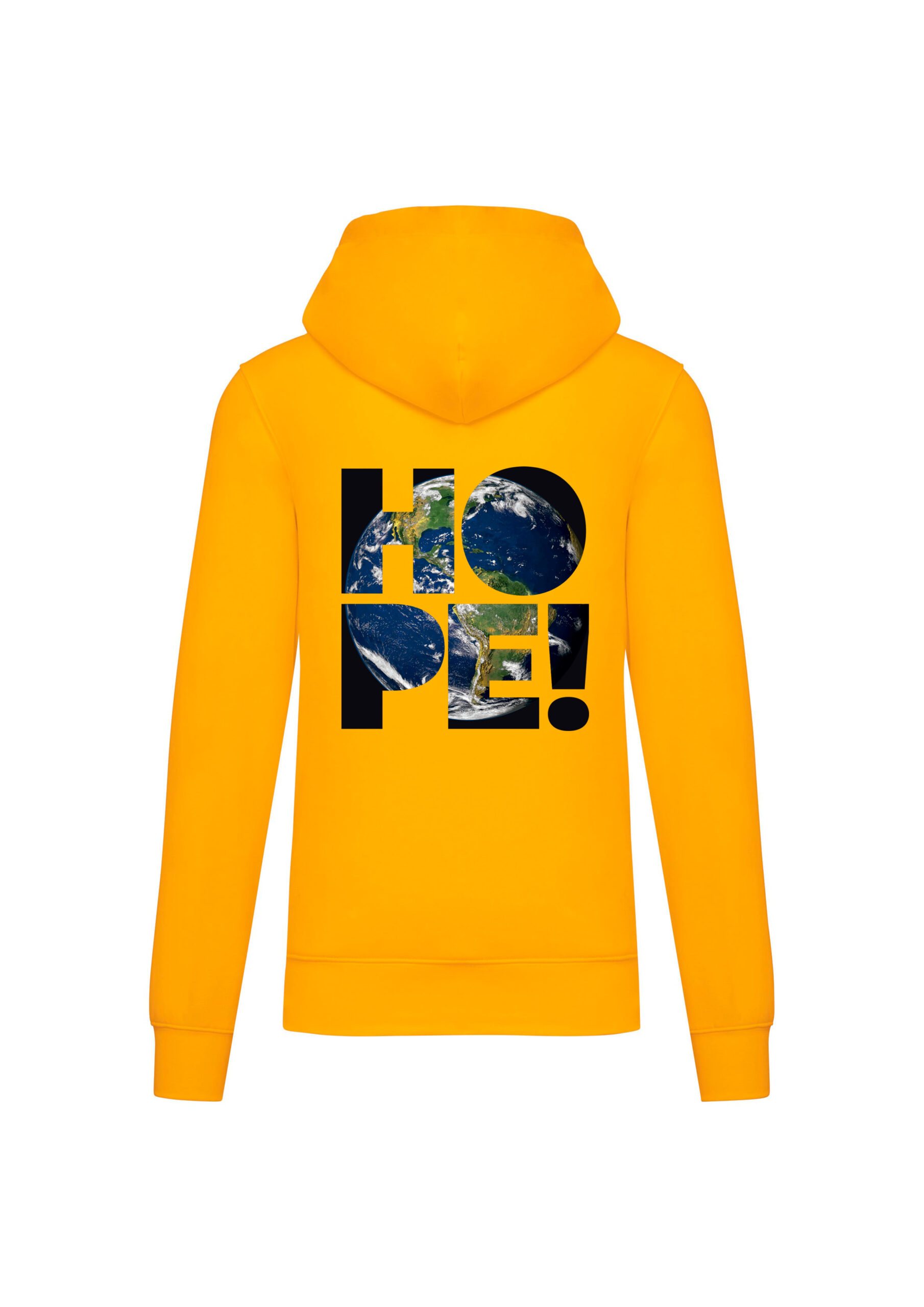 sudadera mundo atras amarillo