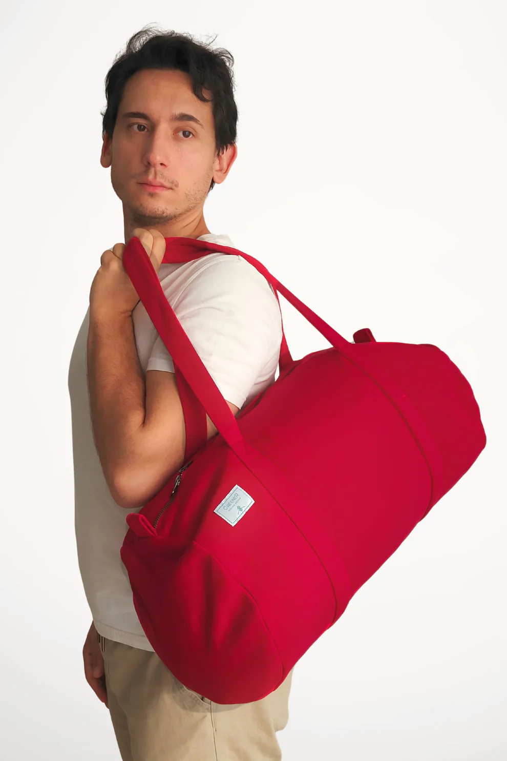 Bolsa Morina Rojo Hibisco 2