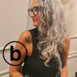 Foto de Karol Farías con logo de Bodyright