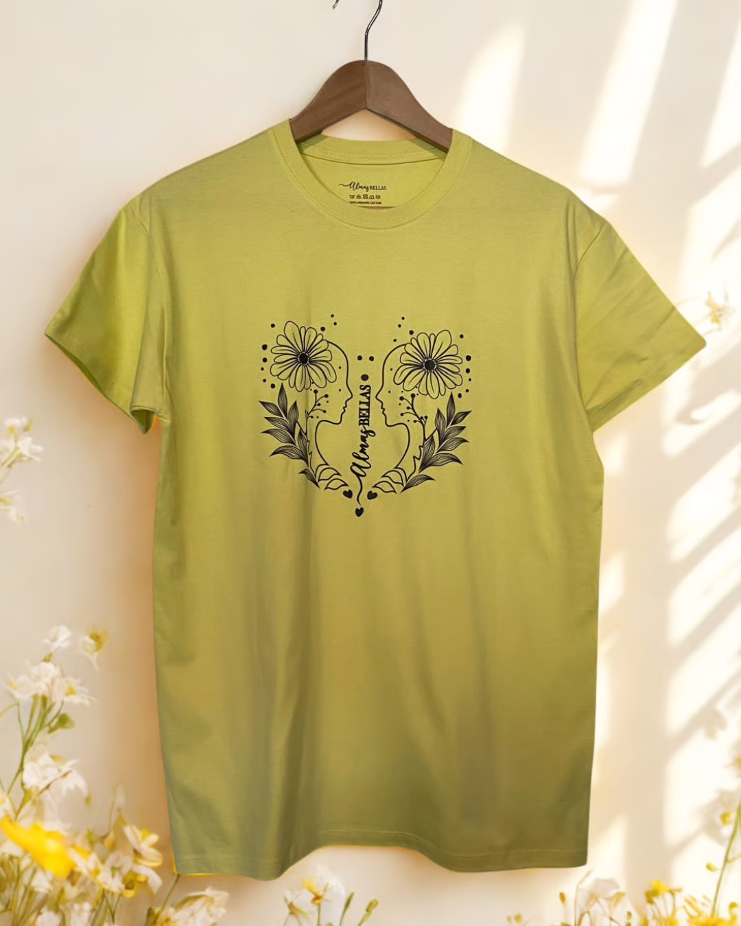 Camiseta Amor Amarillo Limón